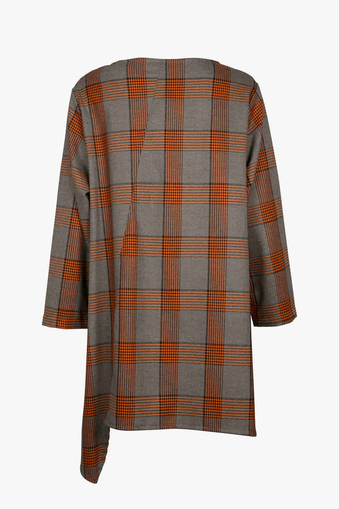 Bravaa-abito-b1394-grigio arancio-2