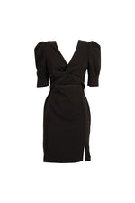 Hanny deep abito f196xbchd135 nero fronte