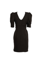 Hanny deep abito f196xbchd135 nero retro