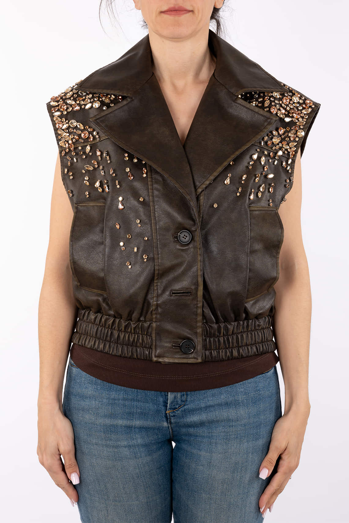 Odi et Amo Gilet ADOD0013 -Kau Boutique