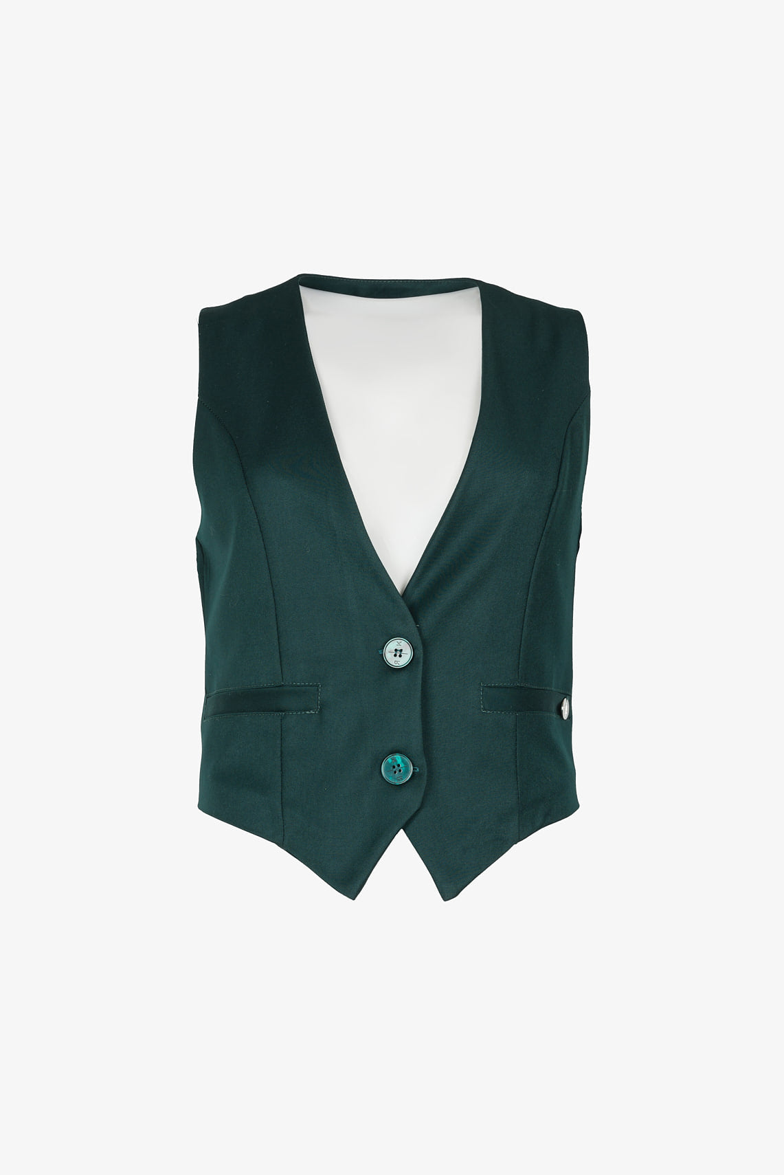Rebeka Ross-gilet-224agl039-verde-1