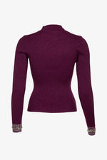 Trash and luxury-maglia-tl04fw24250615-wine-2