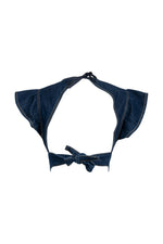 Trashandluxury Top tl10ss240495 denim scuro retro