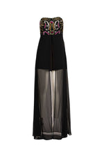 trashandluxury abito tl08ss230144 nero fronte