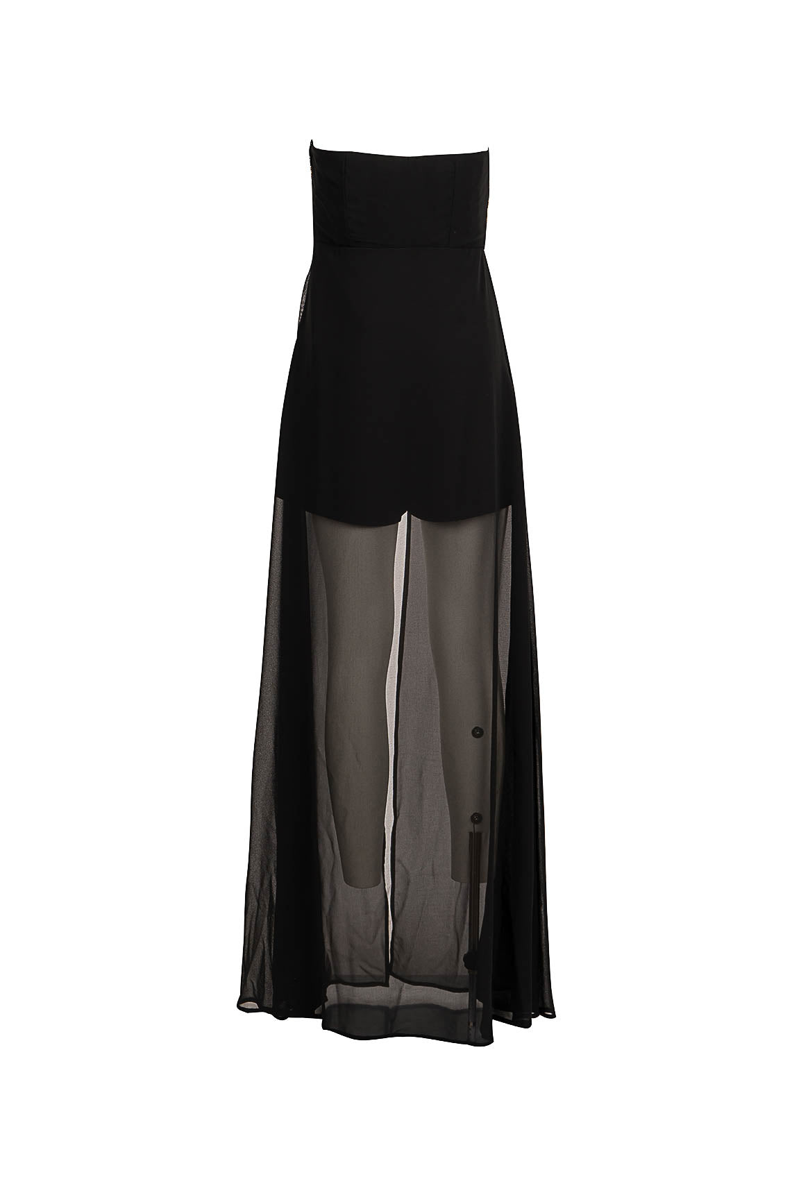 trashandluxury abito tl08ss230144 nero retro