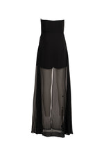 trashandluxury abito tl08ss230144 nero retro