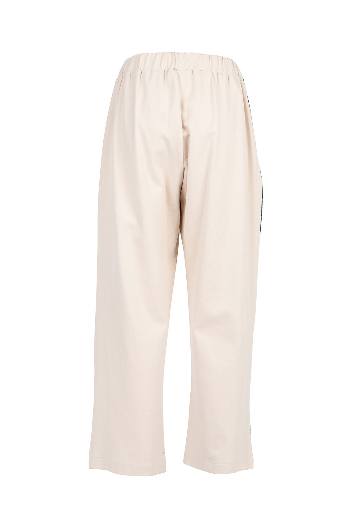 Bravaa pantalone b1088 beige verde retro