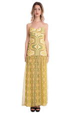 Compagnia Italiana Abito C180-025, Lungo, Viscosa