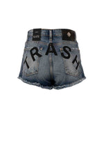 John Richmond Short Denim con Logo