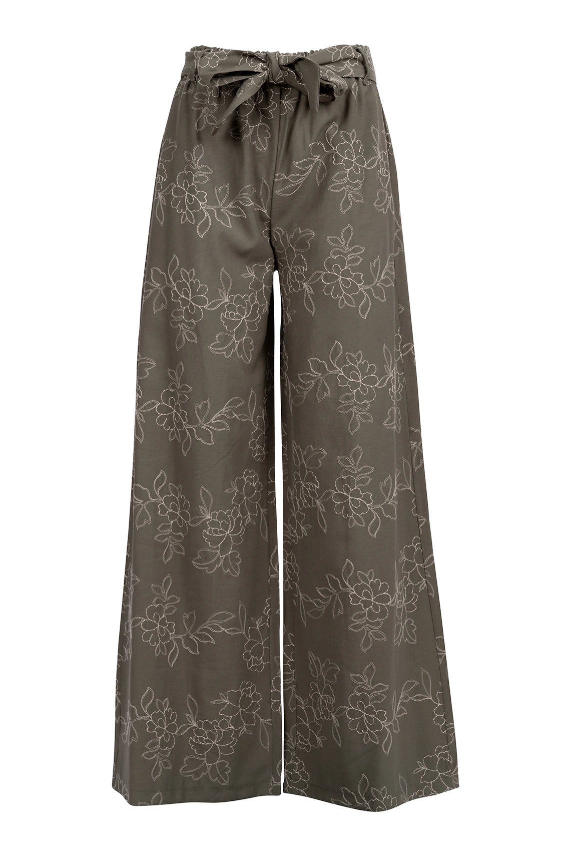 Risskio Pantalone 24pa2094 militare fronte