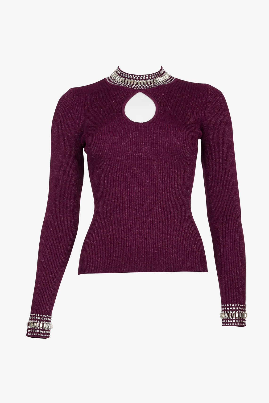 Trash and luxury-maglia-tl04fw24250615-wine-1