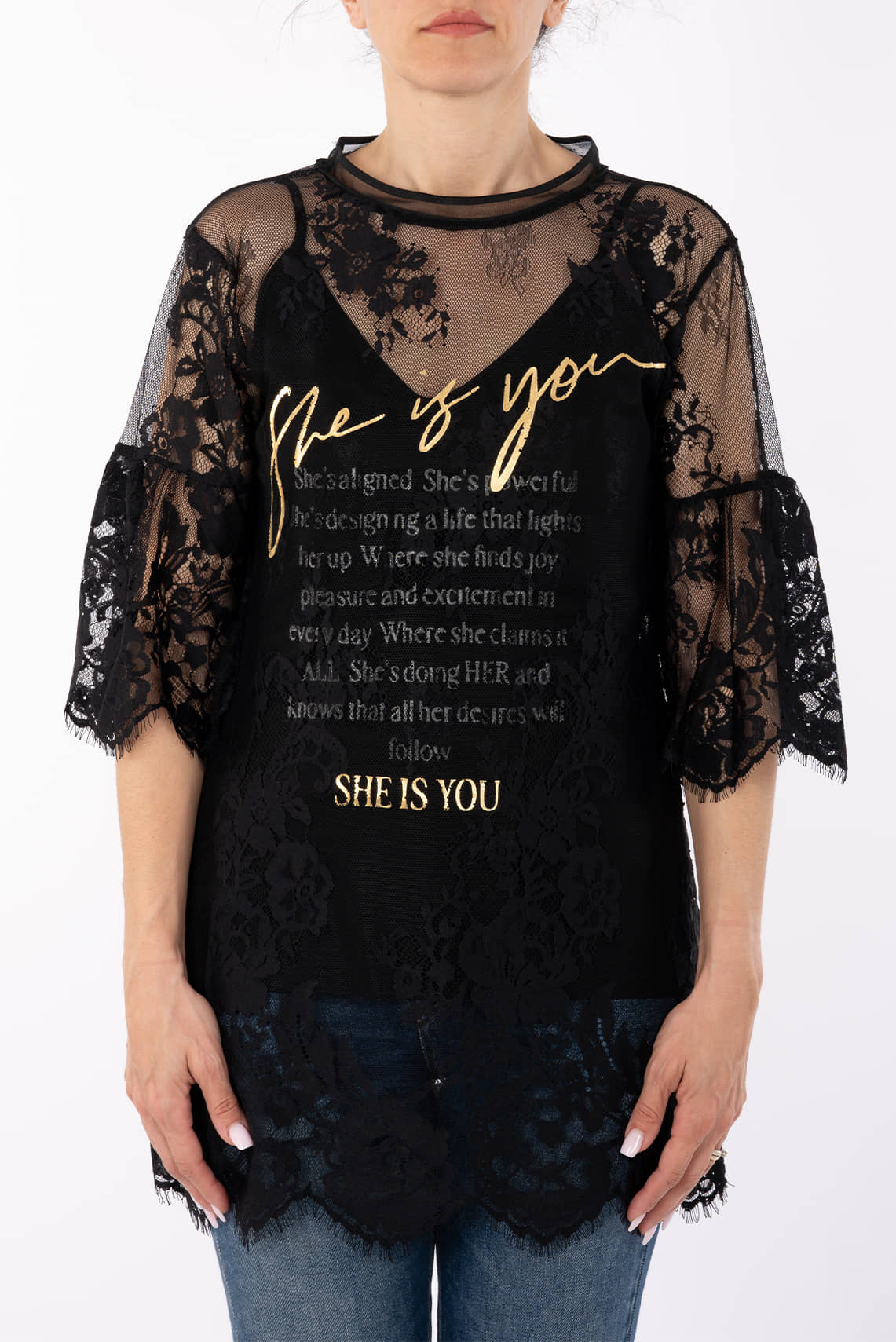 Trash and Luxury T-shirt tl12ss261537 -Kau Boutique 