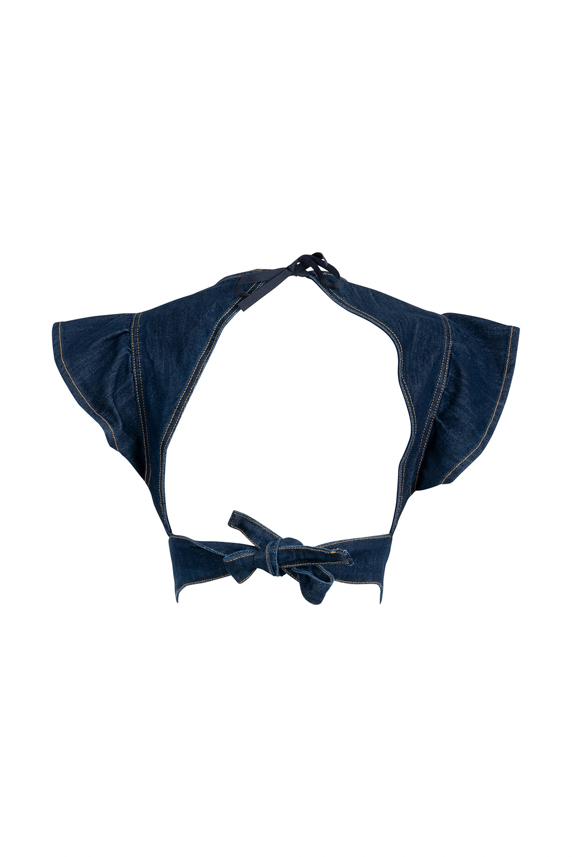 Trashandluxury Top tl10ss240495 denim scuro retro