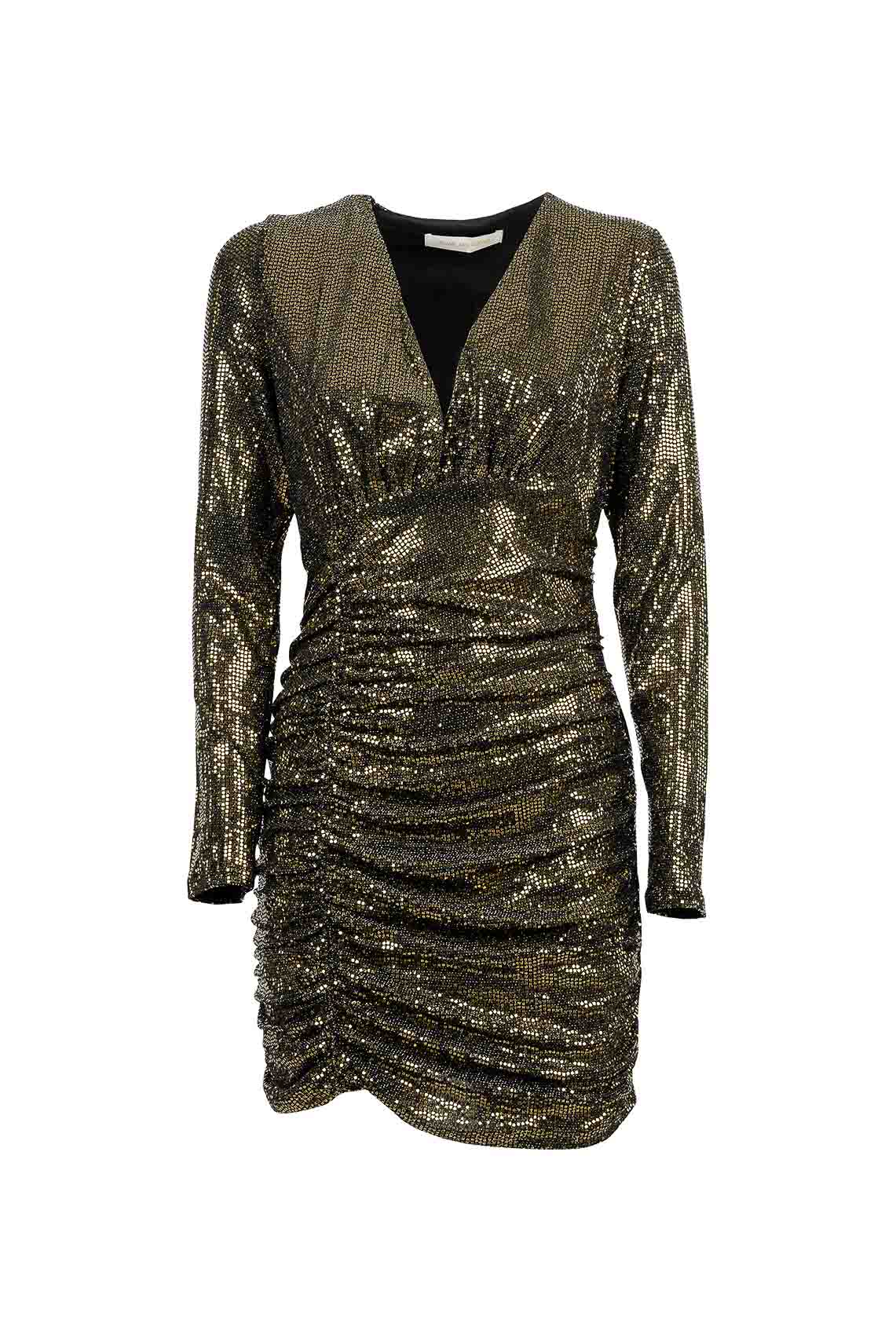 Trash and luxury abito tl08fw23240235 nero fronte