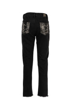 trashandluxury jeans tl06fw22239076 nero retro